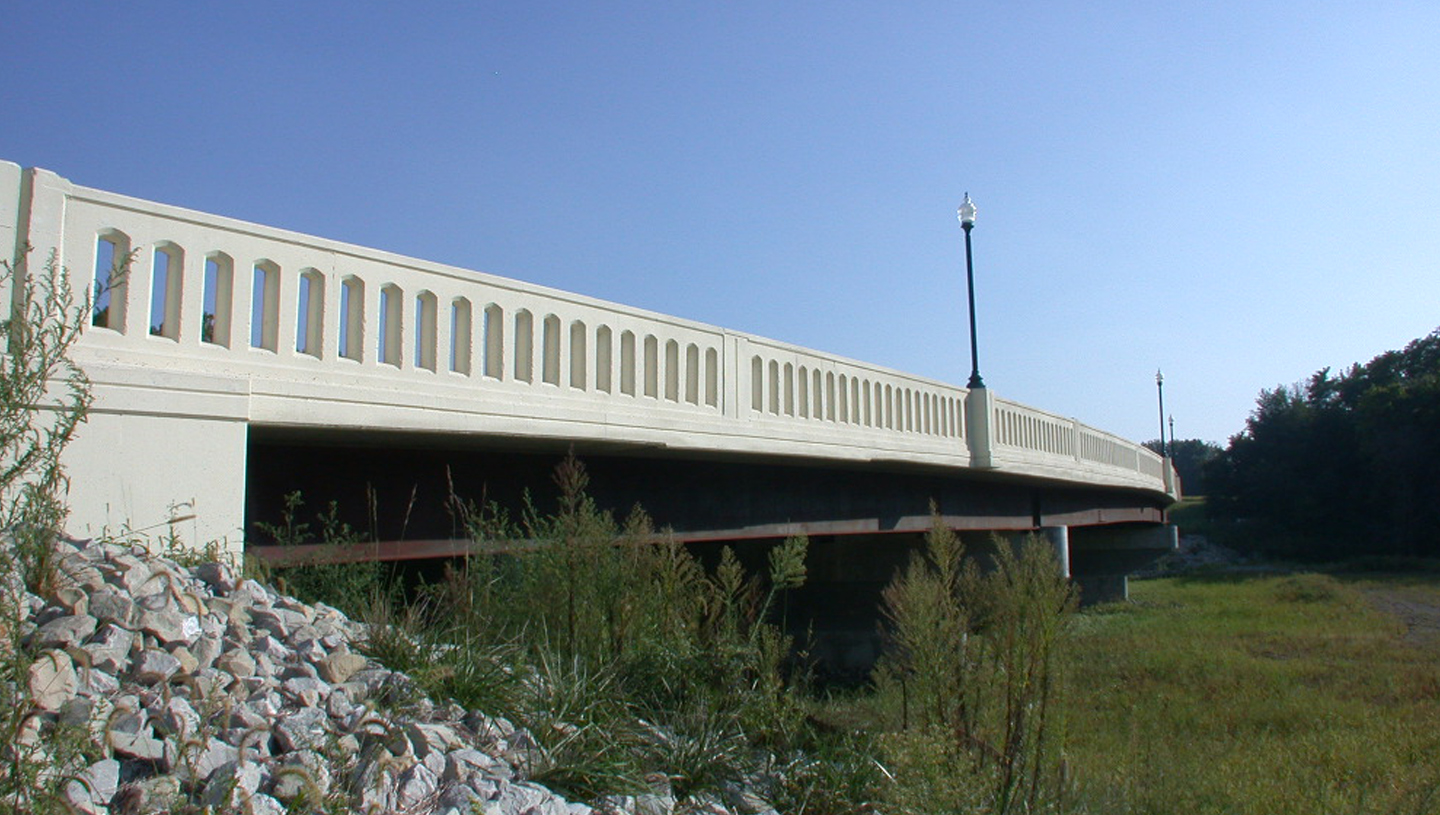 Hague Road Bridge over Cicero Creek