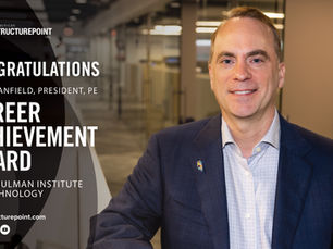 Congratulations Cash Canfield, President, PE - Career Achievement Award (Rose-Hulman Institute of Technology)