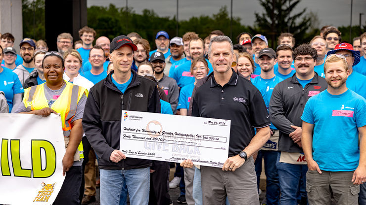 American Structurepoint and Greater Indy Habitat for Humanity