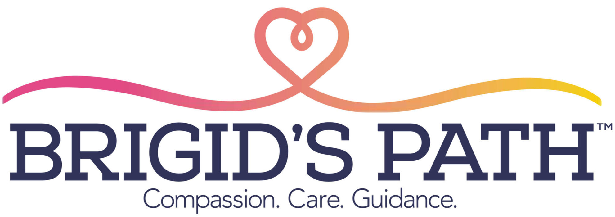 Brigid's Path logo: Compassion, Care, Guidance.