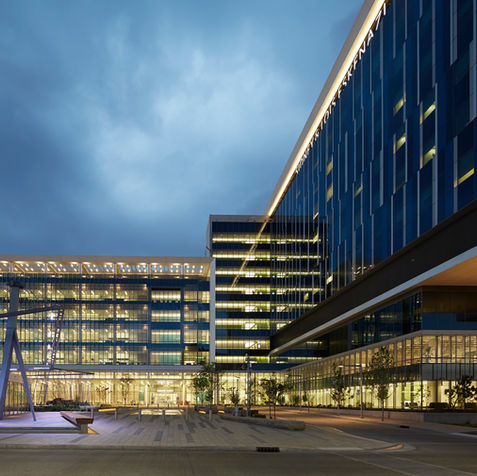 Modern building showcase of American Structurepoint expertise
