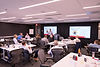 Professionals in an employee leadership development program.