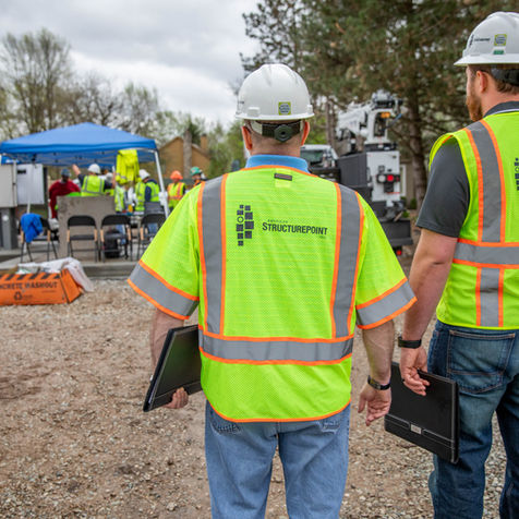 Engineers showcasing American Structurepoint services and expertise.