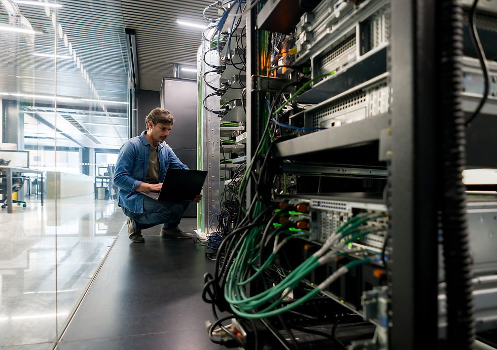 IT professional at American Structurepoint working on servers