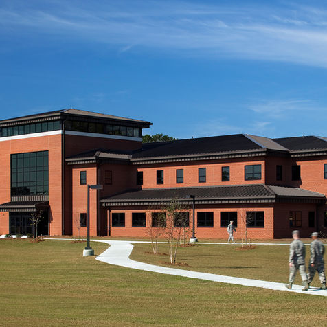 American Structurepoint services for a brick building.