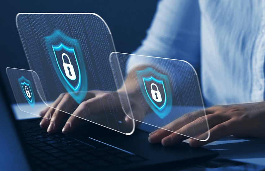 Cybersecurity IT consulting services protecting data.