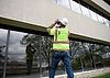Inspector providing property condition assessment services.