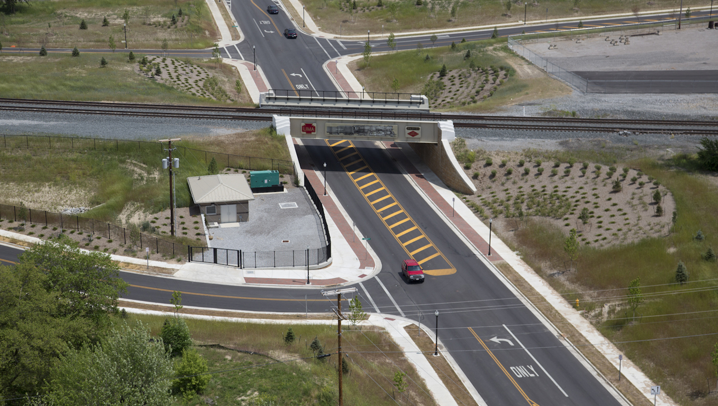 Vine Street Railroad Grade Separation