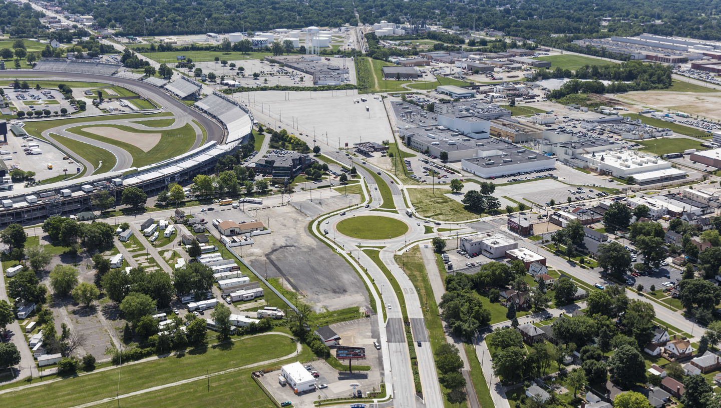 16th Street/Crawfordsville Road/Georgetown Road Intersection Reconstruction