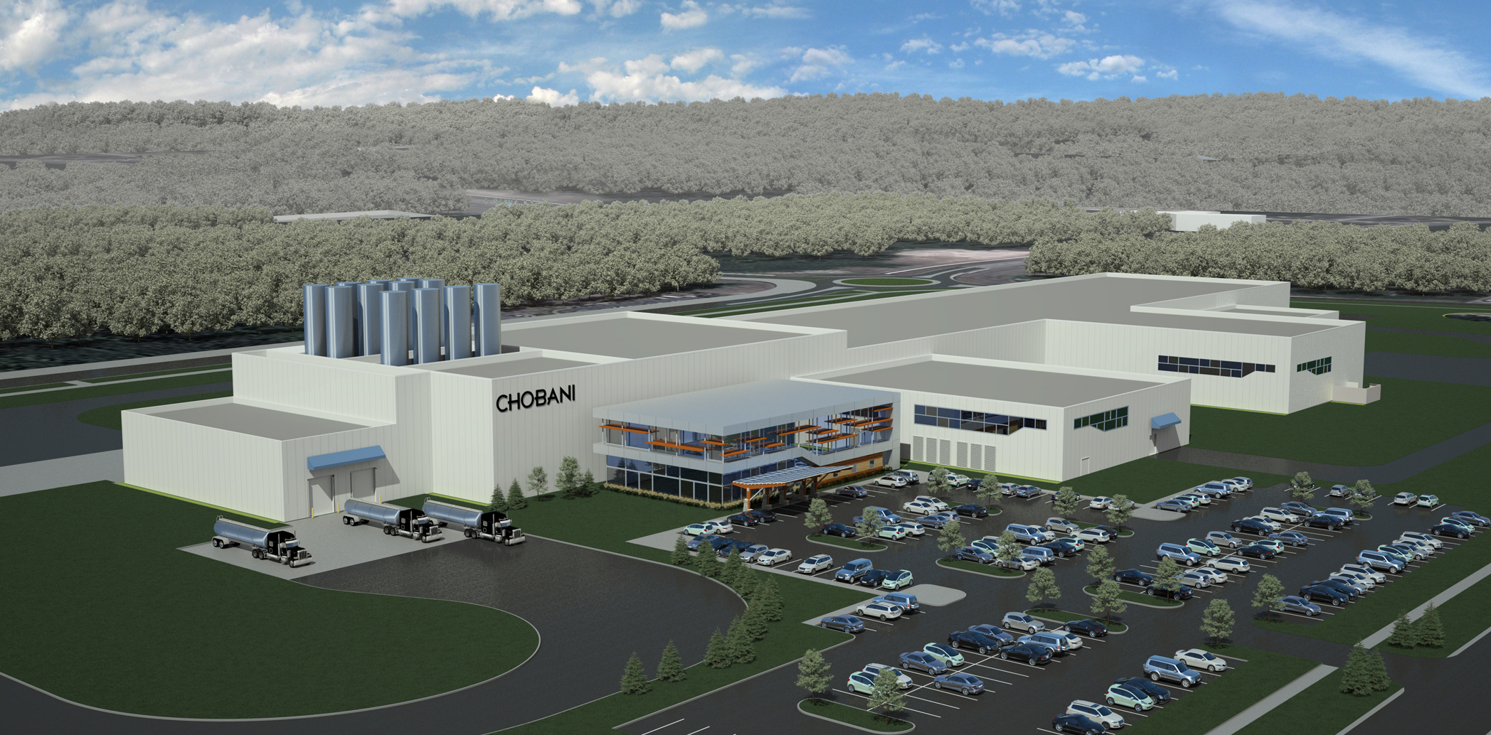 Chobani Yogurt Facility Conceputal Design
