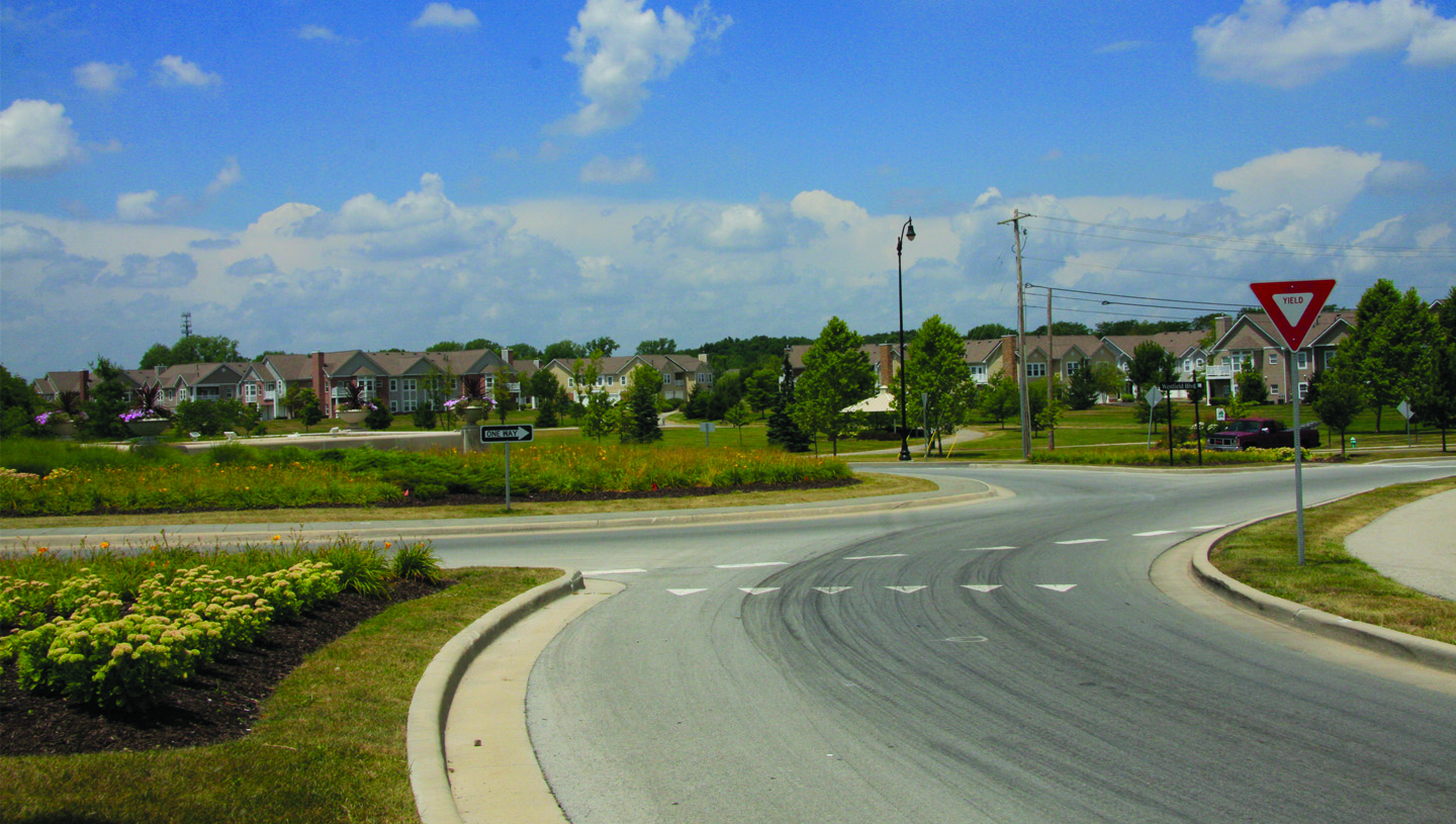 Westfield Boulevard and 96th Street Roundabout