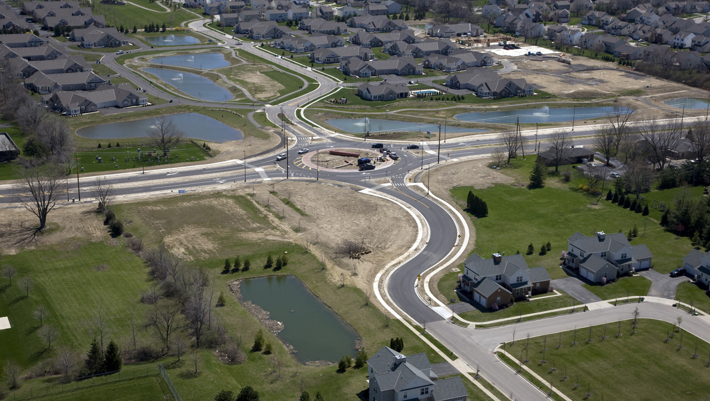 Avery Road/Tuswell Drive Roundabout
