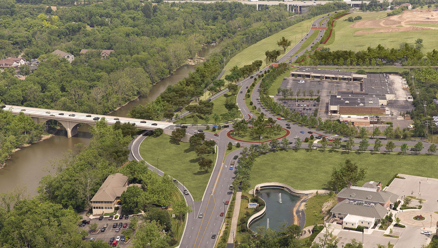 SR 161 and Riverside Drive