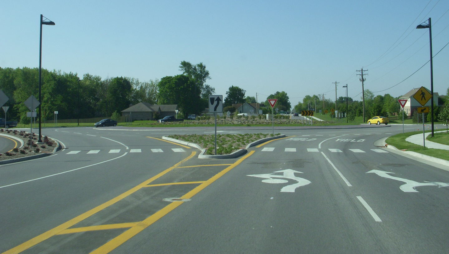 Dan Jones Road and CR 200 South Roundabout