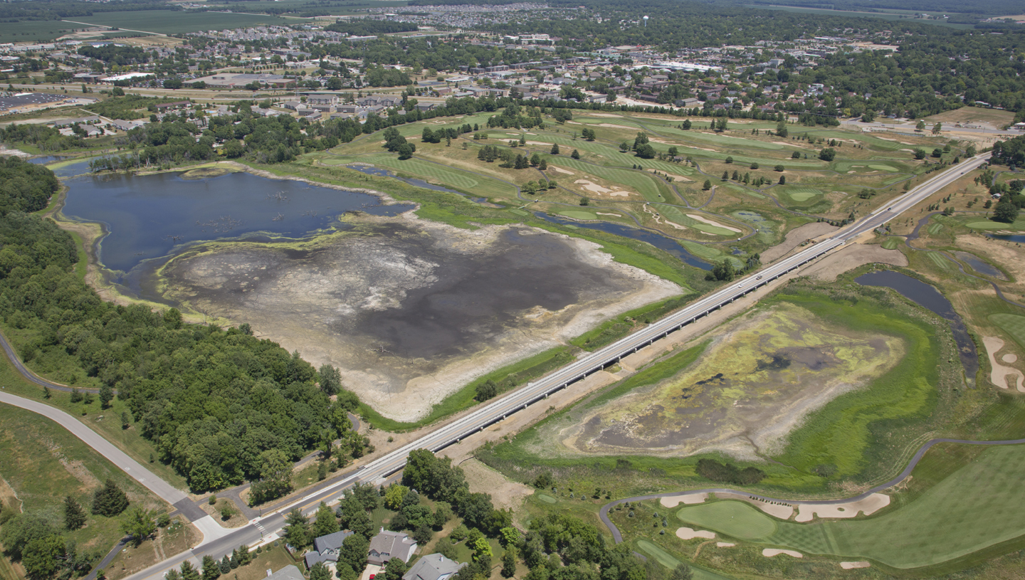 Lindberg Road over Celery Bog Bridge