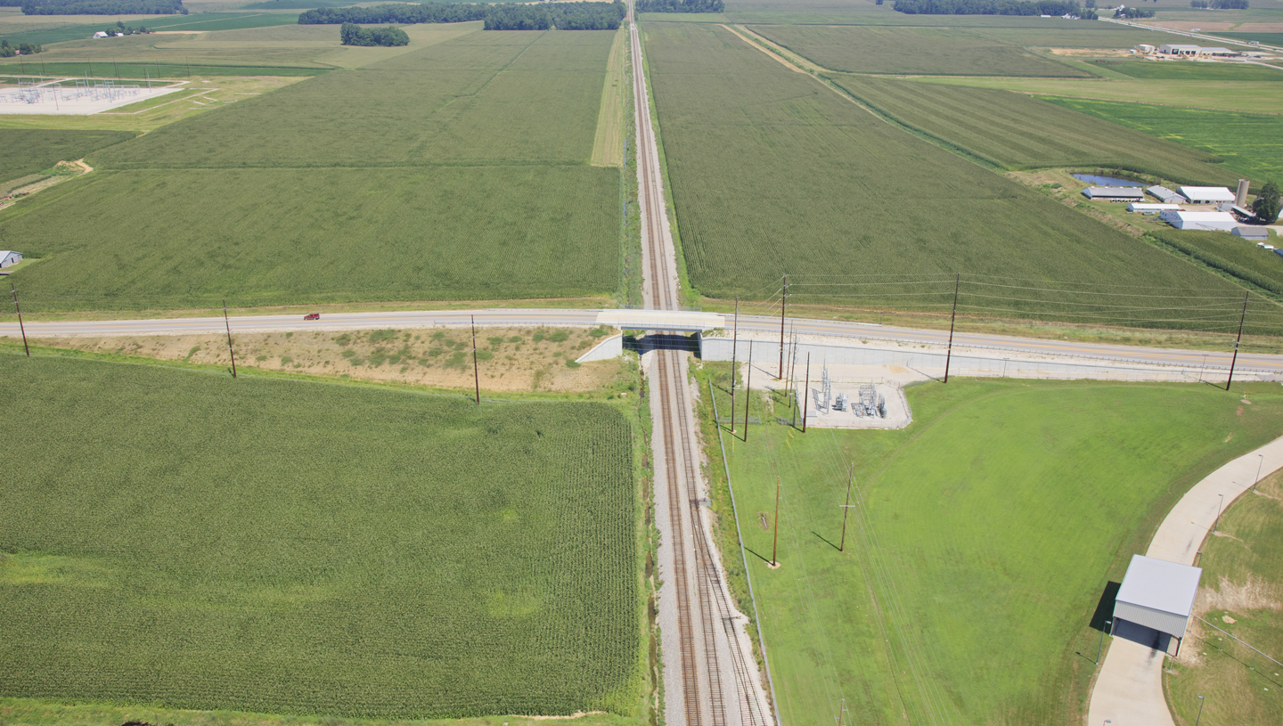 Baseline Road over CSX RR Bridge