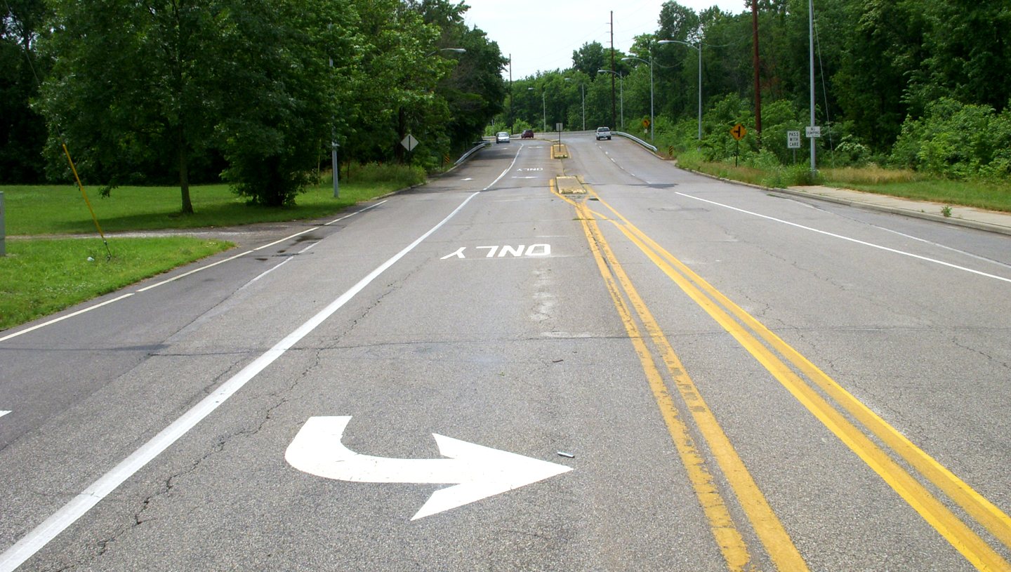 Oak Hill Road over Pigeon Creek Bridge