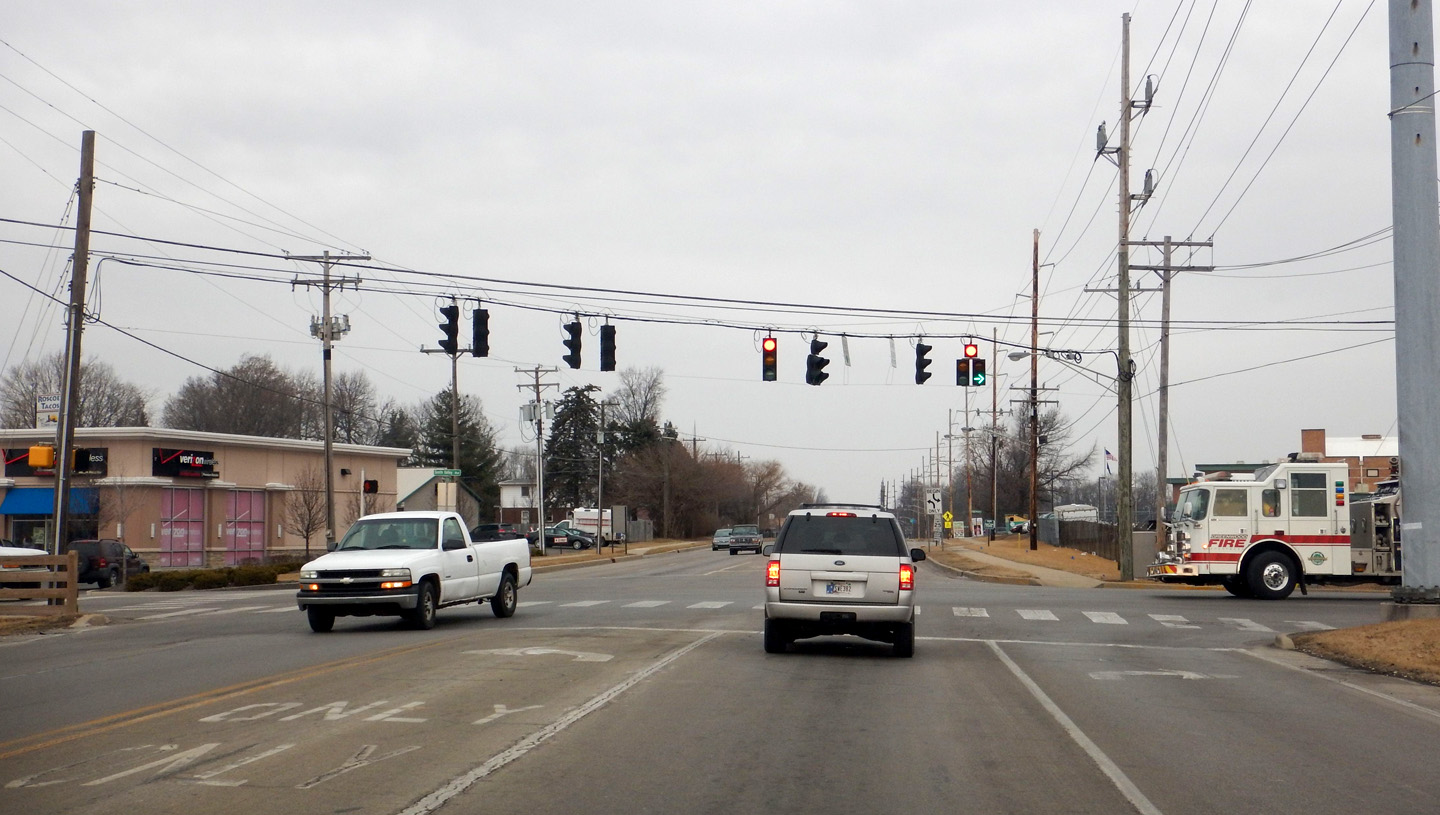 Traffic Signal Analysis and Design, Red Line Bus Rapid Transit (BRT)