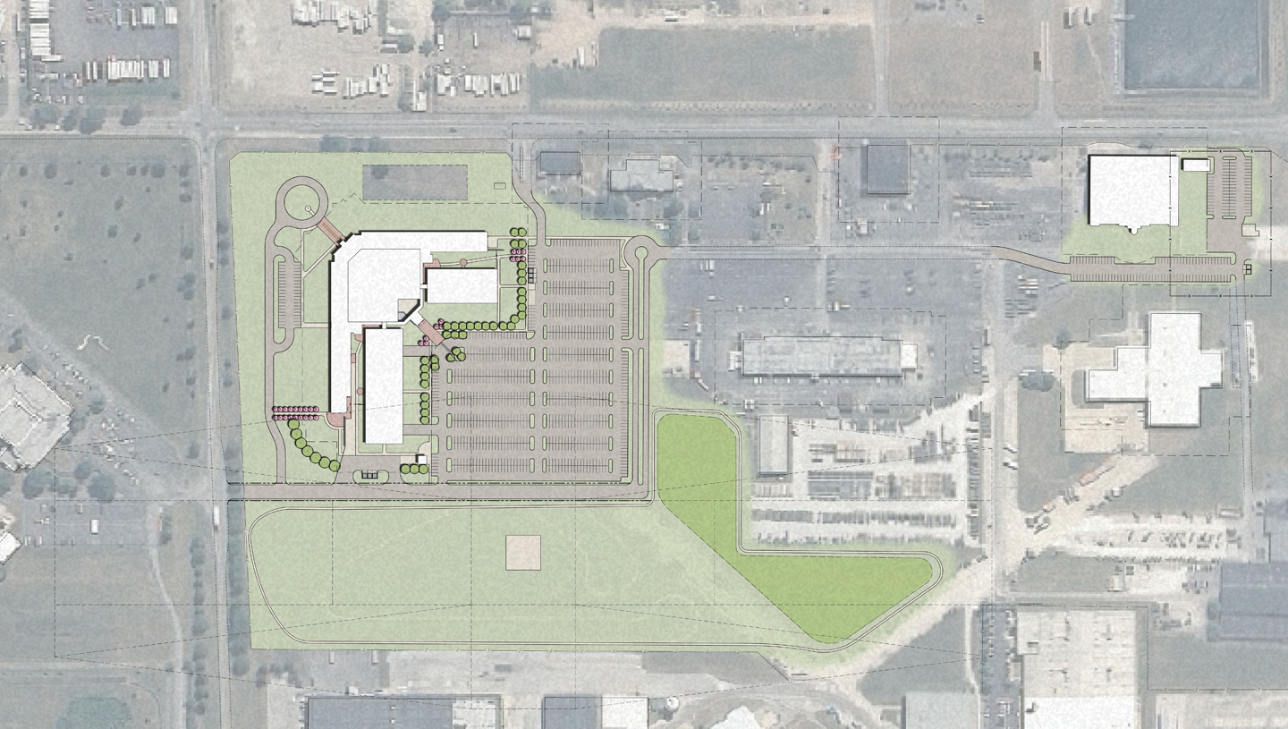 Joint Forces Headquarters Addition and Alteration, Stout Field