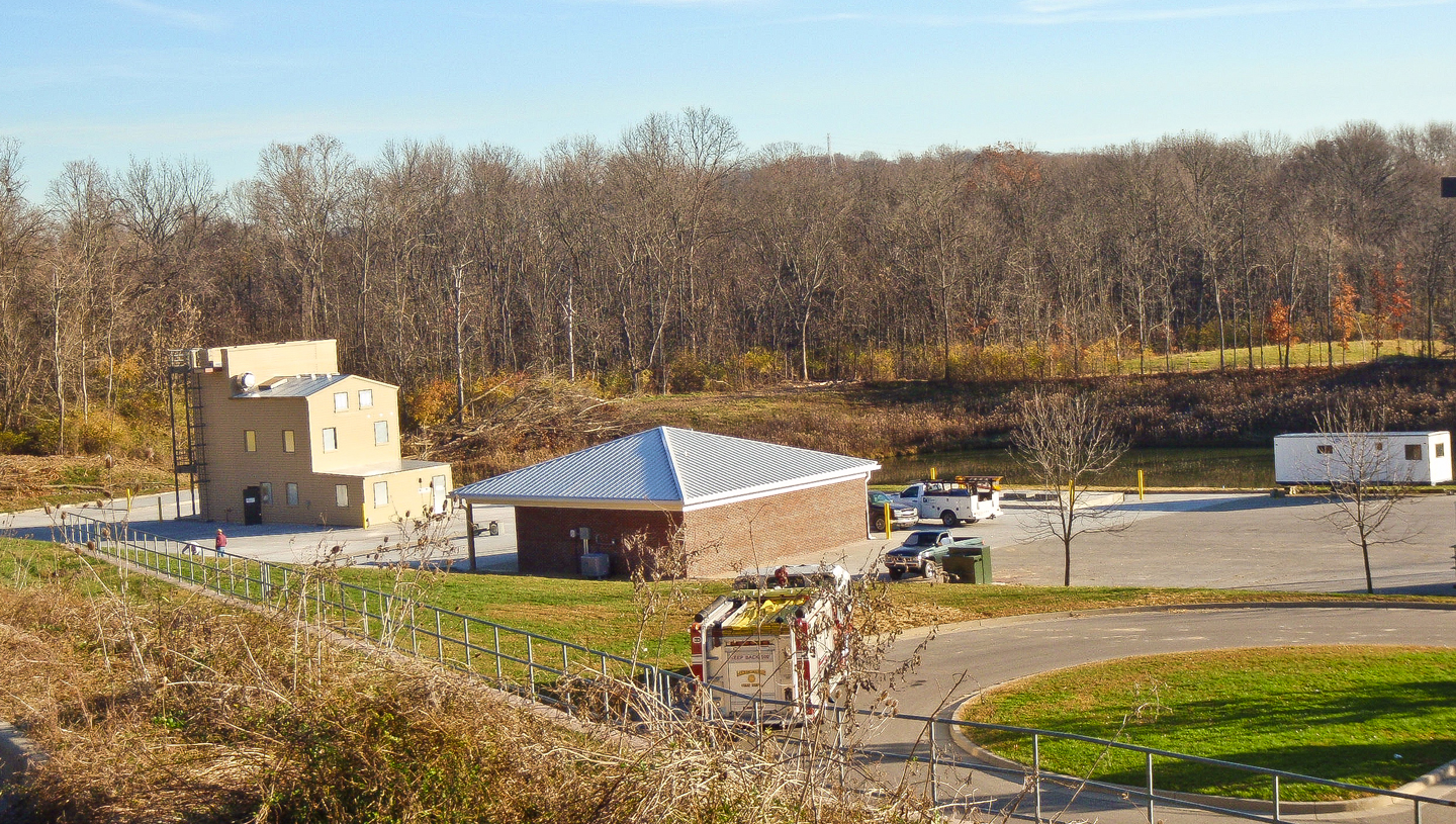 Ivy Tech Fire Training Area Storage Building