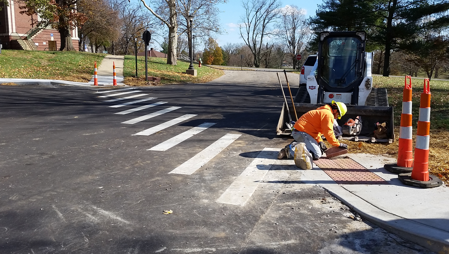 Repair Roads and Site Access, Leestown VAMC