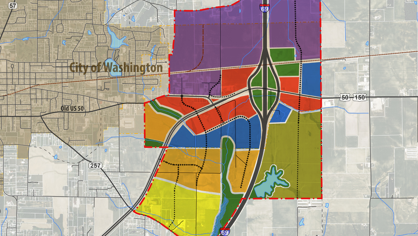 City of Washington I-69/US 50 Interchange Land Use Plan