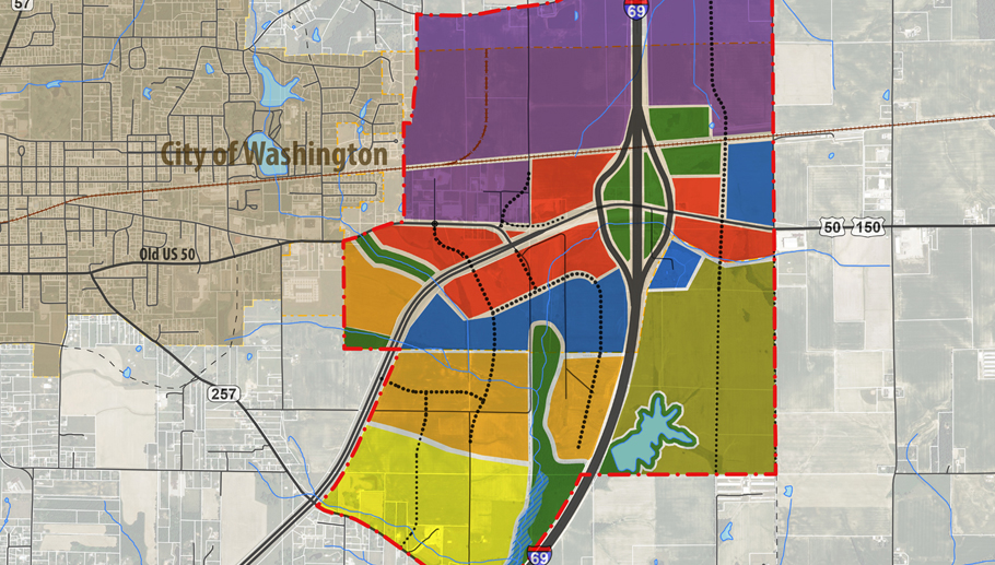 City of Washington I-69/US 50 Interchange Land Use Plan