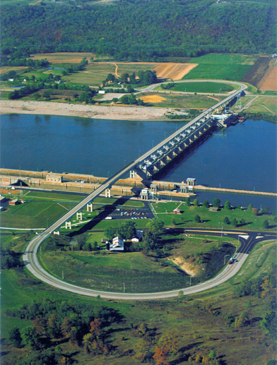 SR 101 over Ohio River Bridge