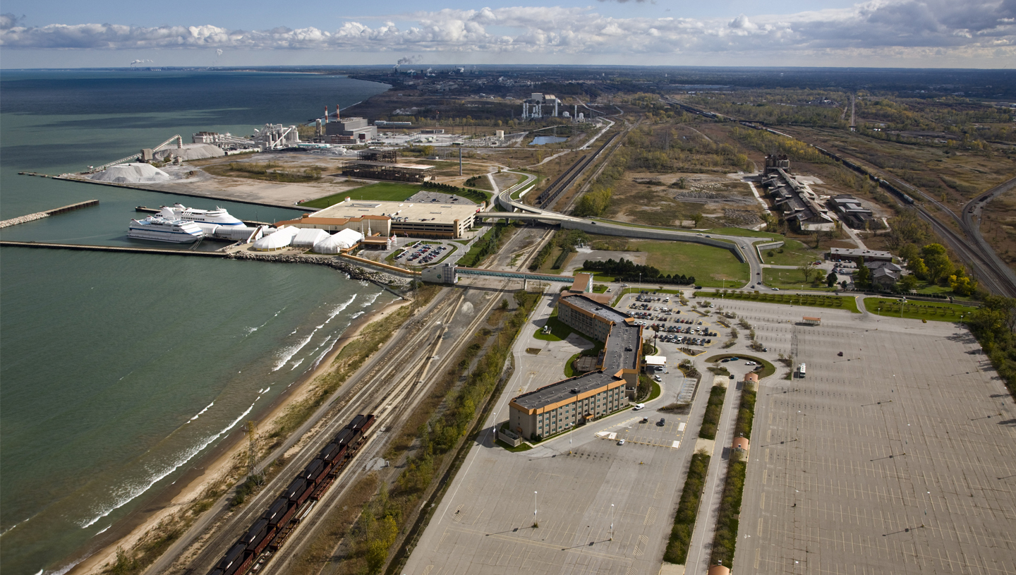 East Chicago Marina Access Bridge