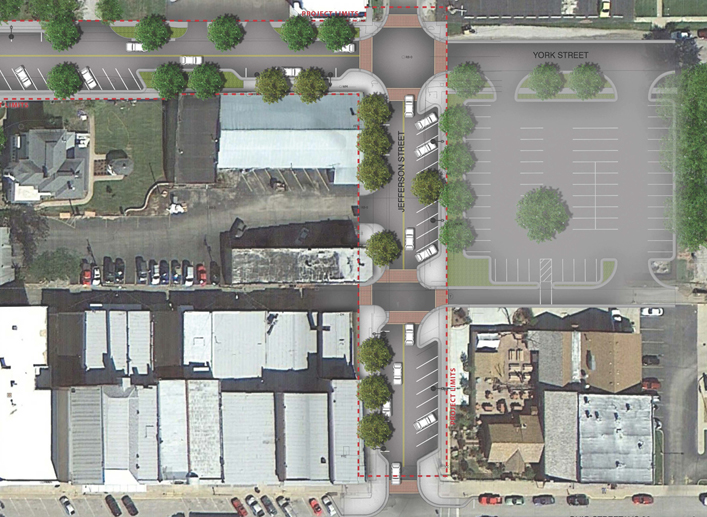 Jefferson and York Streetscape Improvements