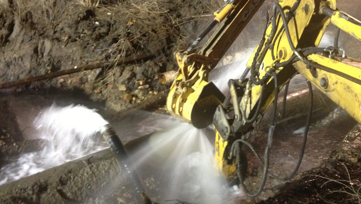 Water Main Emergency Repair